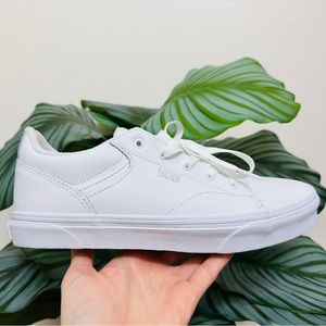 🐻‍❄️NEW🤍 Vans Seldan Tumble White Kid’s Sneakers
